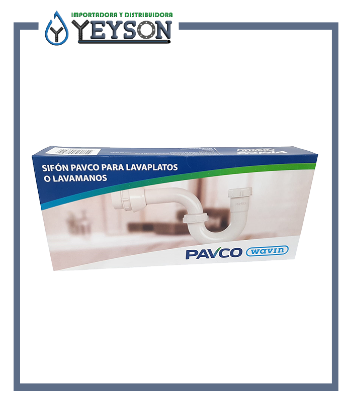 Trampa sifón Pavco